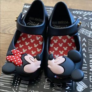 BNIB. Mini Melissa Mickey Minni shoes Sz 5